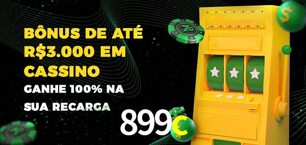 899c melhor bônus de depósito